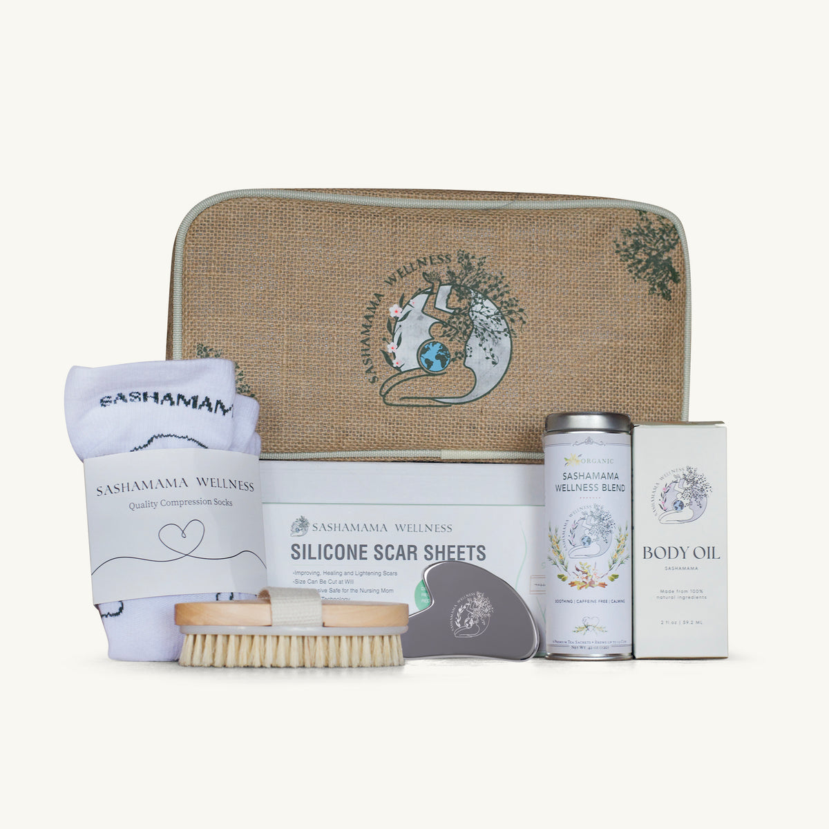 Prenatal & PostPartum Gift Box – Sashamama Wellness