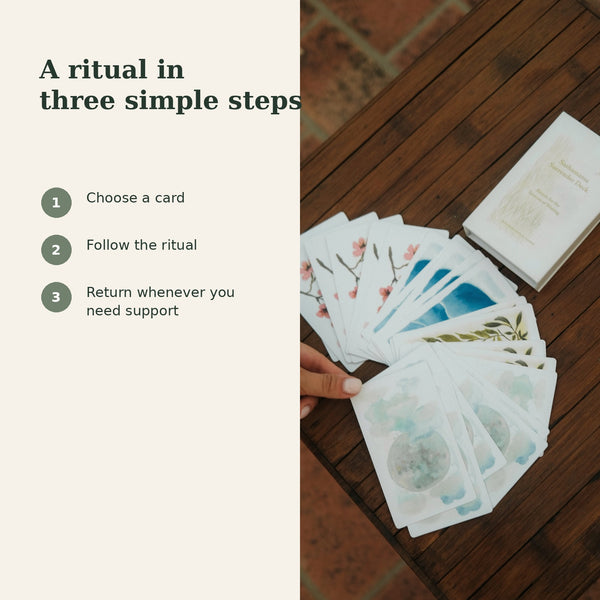 Surrender Ritual Card Deck