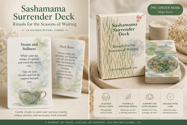 IVF Surrender Ritual Card Deck  Deck