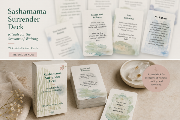 IVF Surrender Ritual Card Deck  Deck